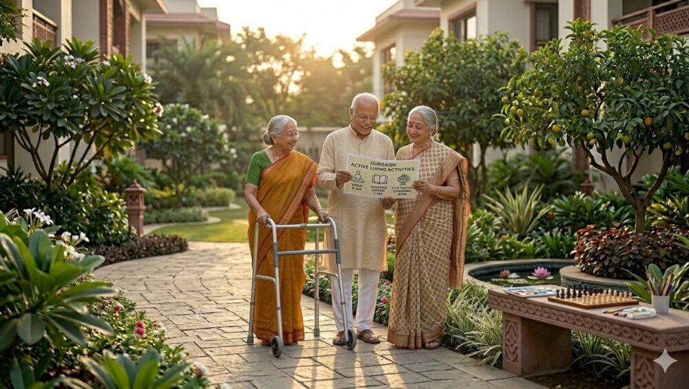 Active senior care community