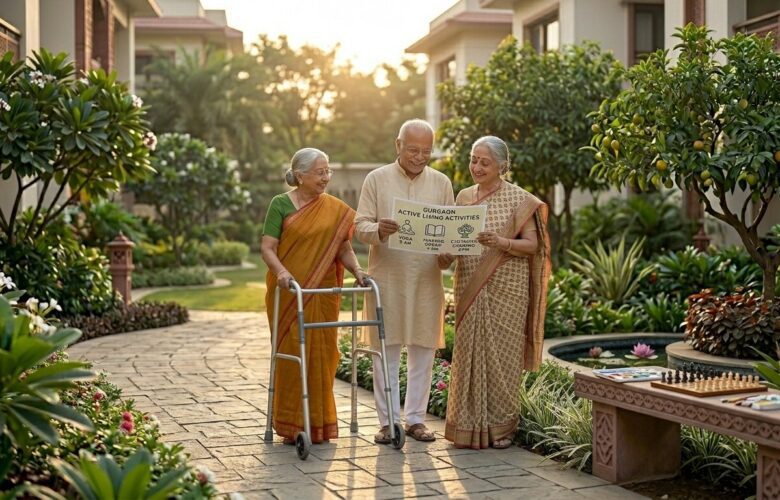 Active senior care community