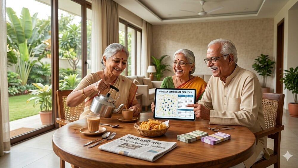 cost of retirement home in India