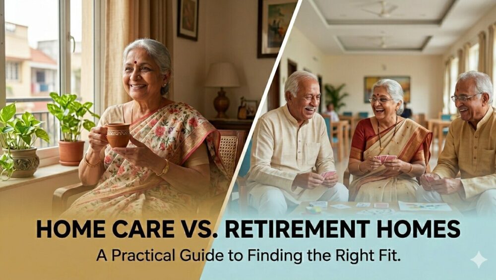 senior citizen homes vs retirement homes