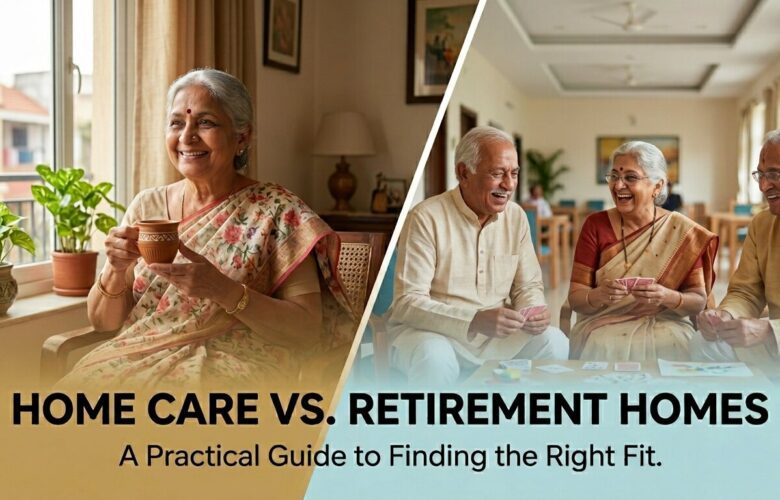 senior citizen homes vs retirement homes